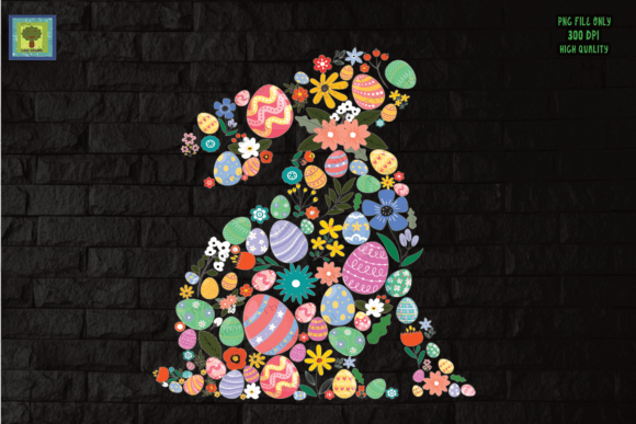 Download Bunny Flowers Floral Easter Eggs - Premium Resources