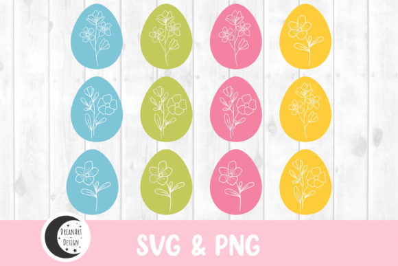 Download Easter Egg Design | Floral Easter Eggs - Premium Bundle