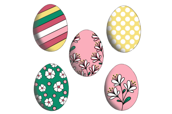 Download Floral Easter Eggs - Premium Resources