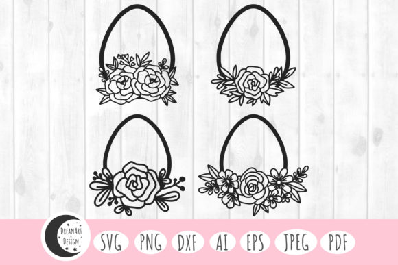 Download Easter Egg Designs | Floral Easter Eggs - Premium Bundle